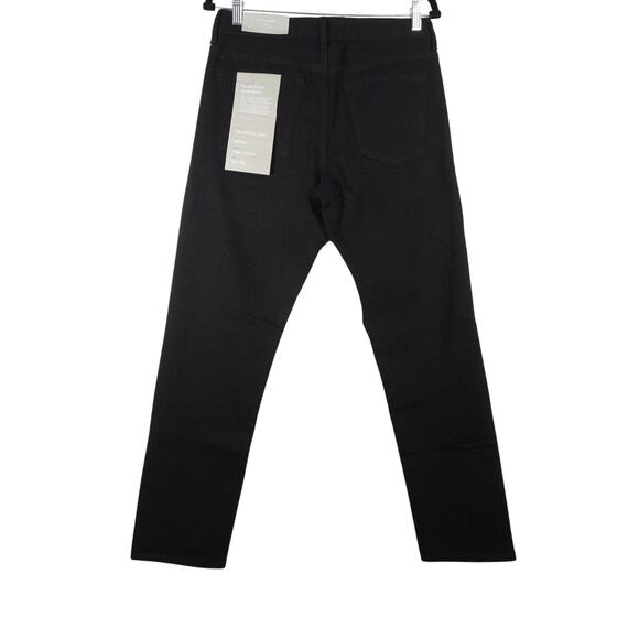 New Everlane Uniform Men’s 30x30 Athletic Stretch Organic Jeans Black 2072-O - Picture 2 of 9